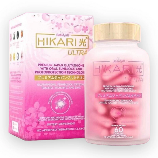 Hikari Ultra Premium Japan Glutathione with Oral Sunblock Technology - 60 Caps