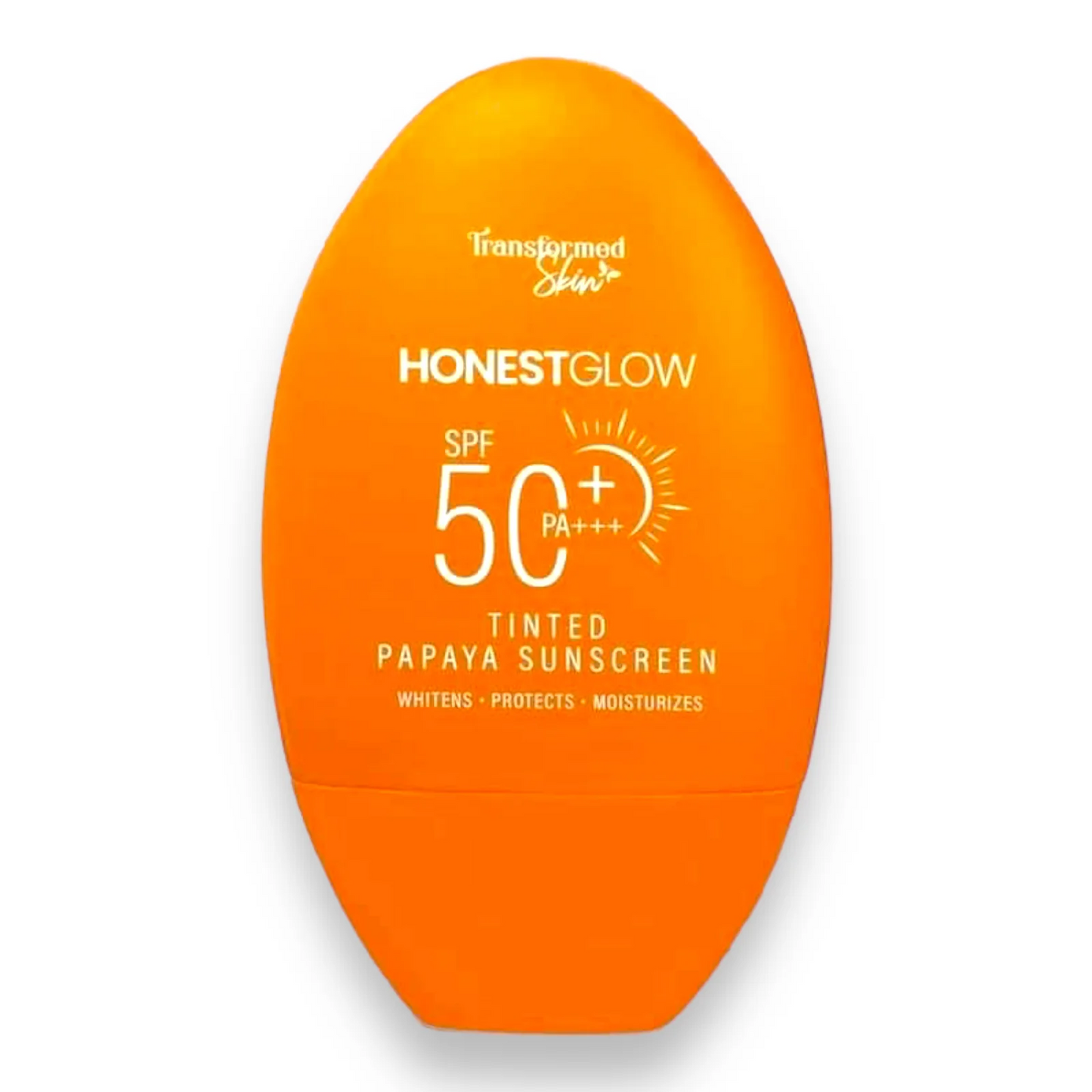 Honest Glow Tinted Papaya Sunscreen Spf50 PA +++ 50g