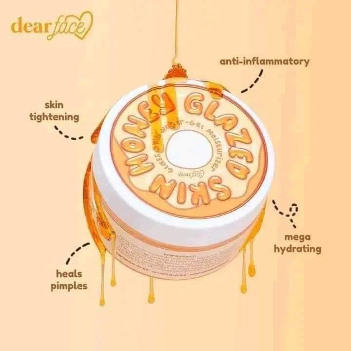 Dear Face Honey Glazed Skin - Glass Skin Moisturizer 300g