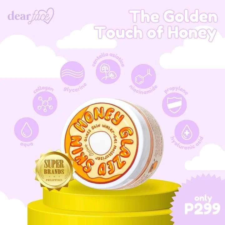 Dear Face Honey Glazed Skin - Glass Skin Moisturizer 300g