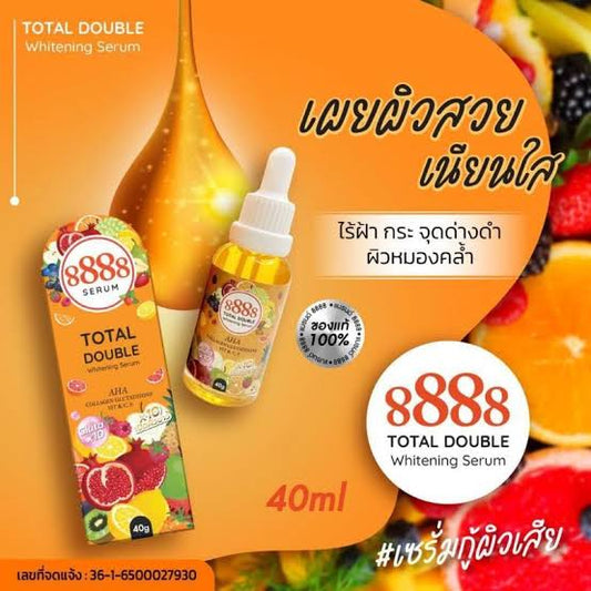 8888 Total Double Whitening Serum | 40g