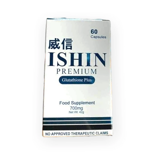 Ishin Premium Glutathione Plus - 60 Capsules