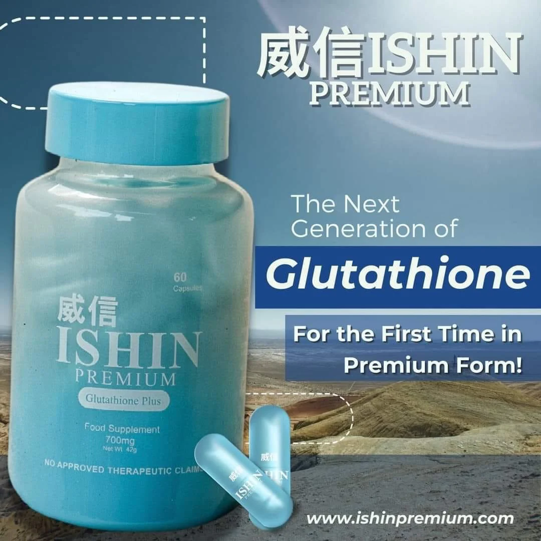 Ishin Premium Glutathione Plus - 60 Capsules