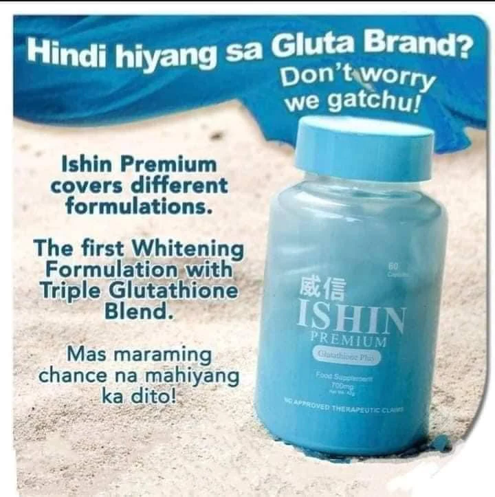 Ishin Premium Glutathione Plus - 60 Capsules