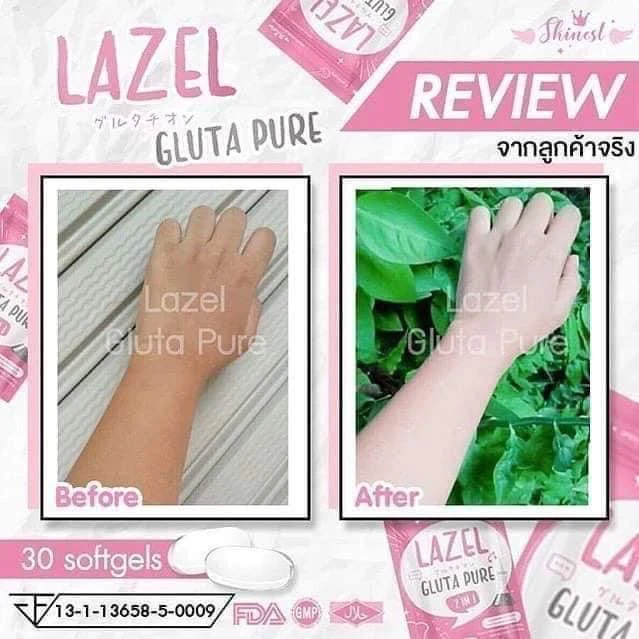 Lazel Glutapure 2in1 30 softgels