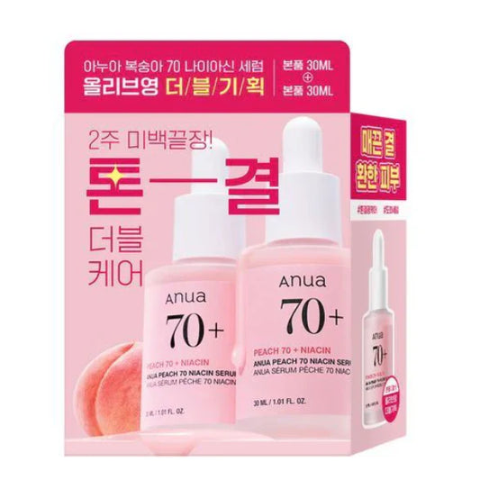 Anua Peach 70 Niacin Serum - 2x30ml