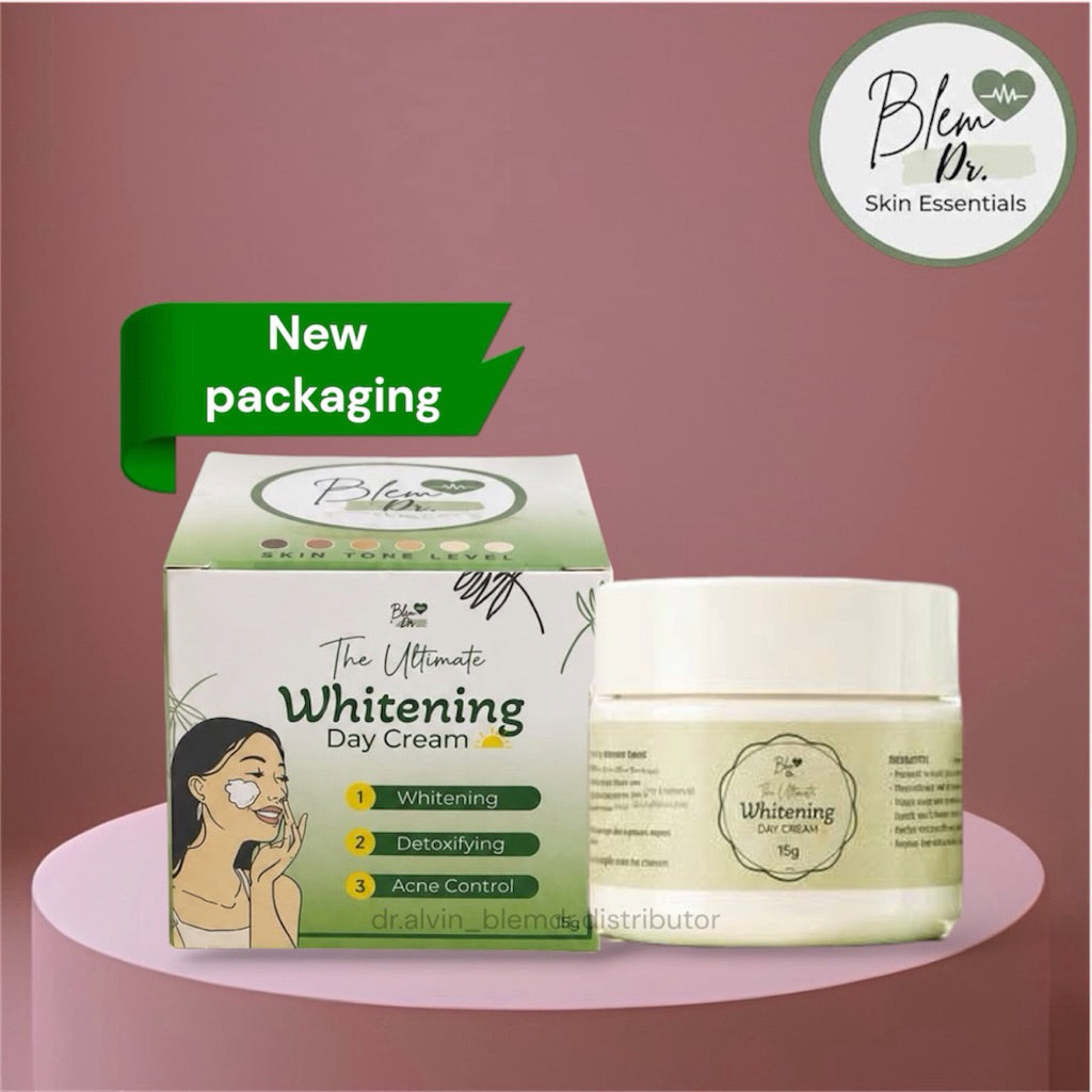 Blem Dr. The Ultimate WHITENING DAY CREAM (OLD PACKAGING - Botox Whitening Day and Night) Cream SPF70 15g