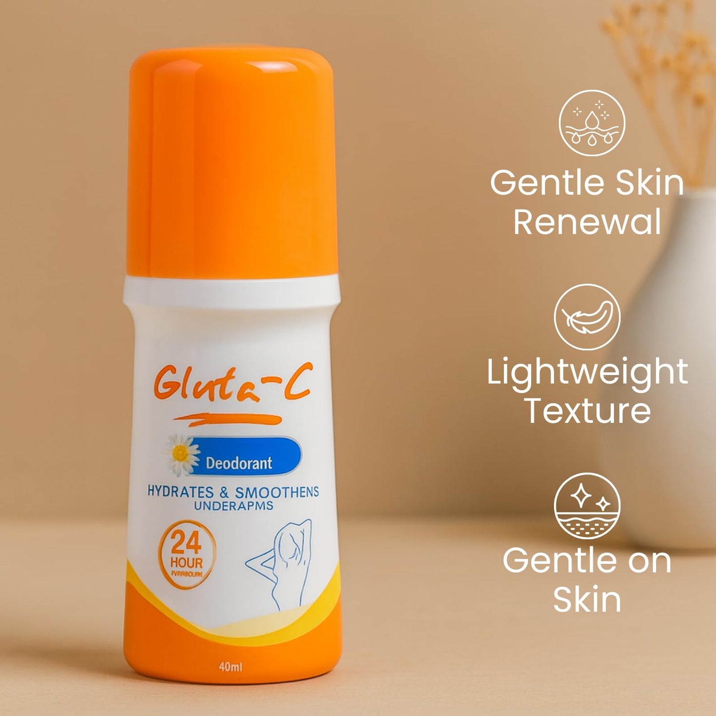 Gluta C Intense Whitening Deodorant 40ml