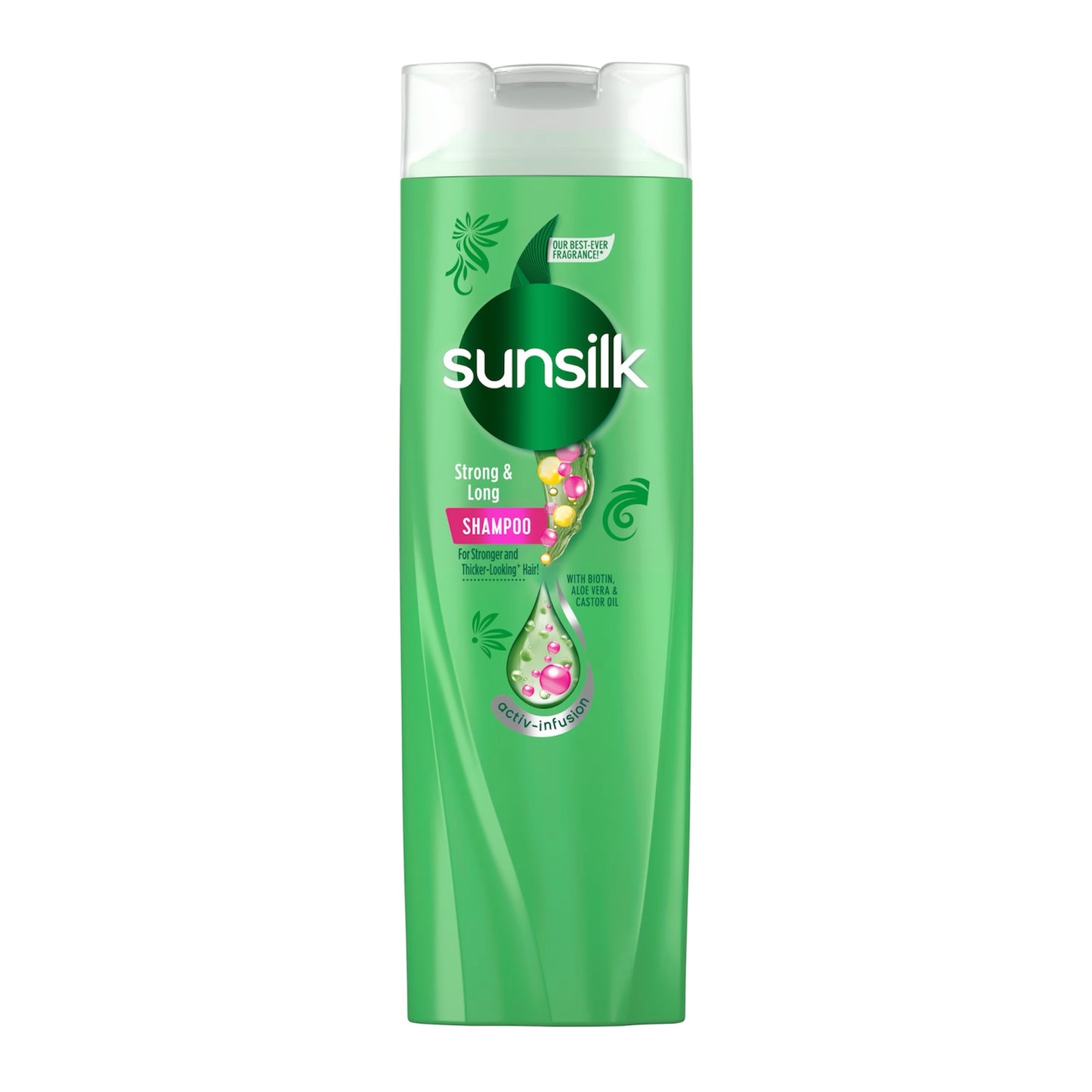 SUNSILK STRONG & LONG SHAMPOO 180ML