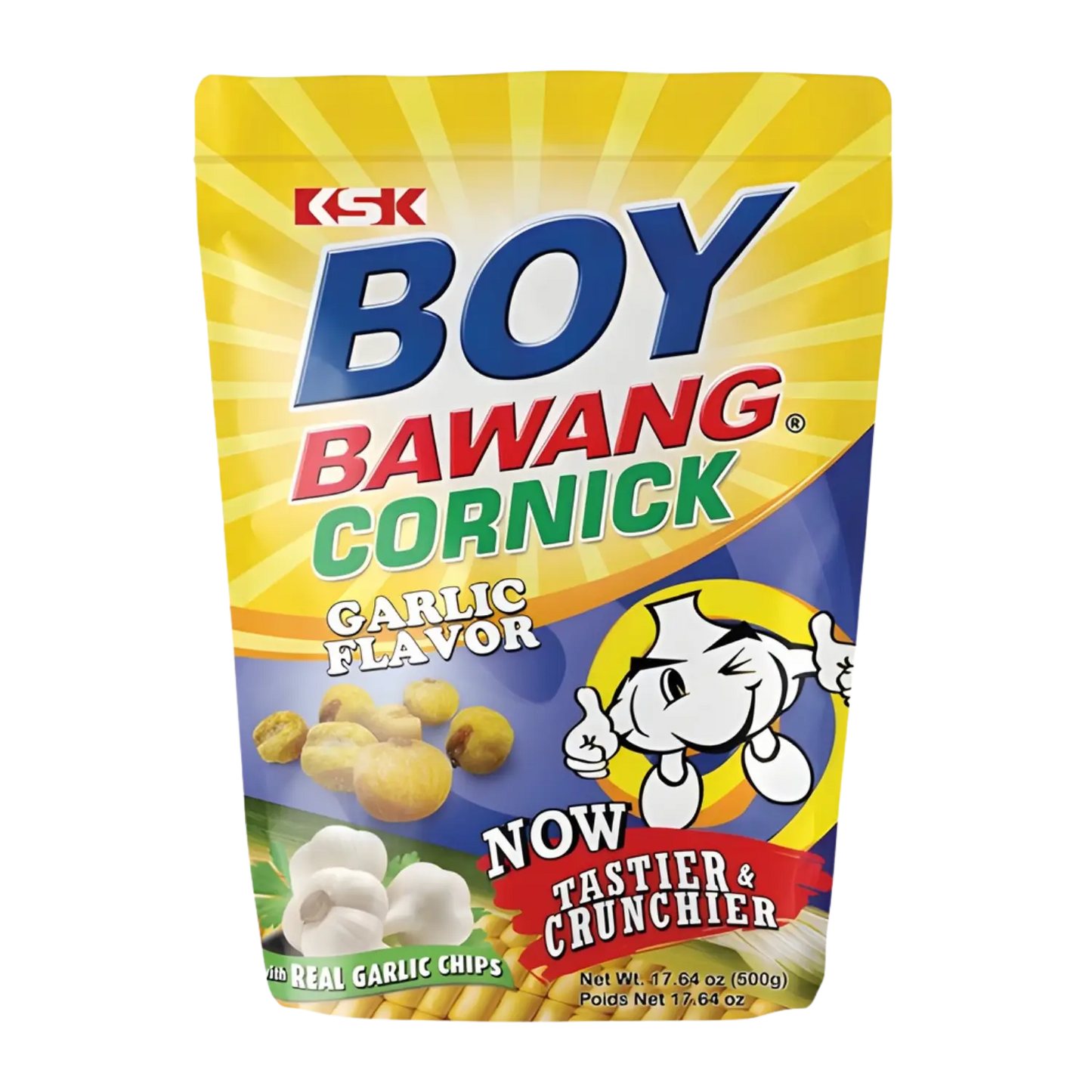 BOY BAWANG GARLIC FLAVOURED FRIED CORN 500g