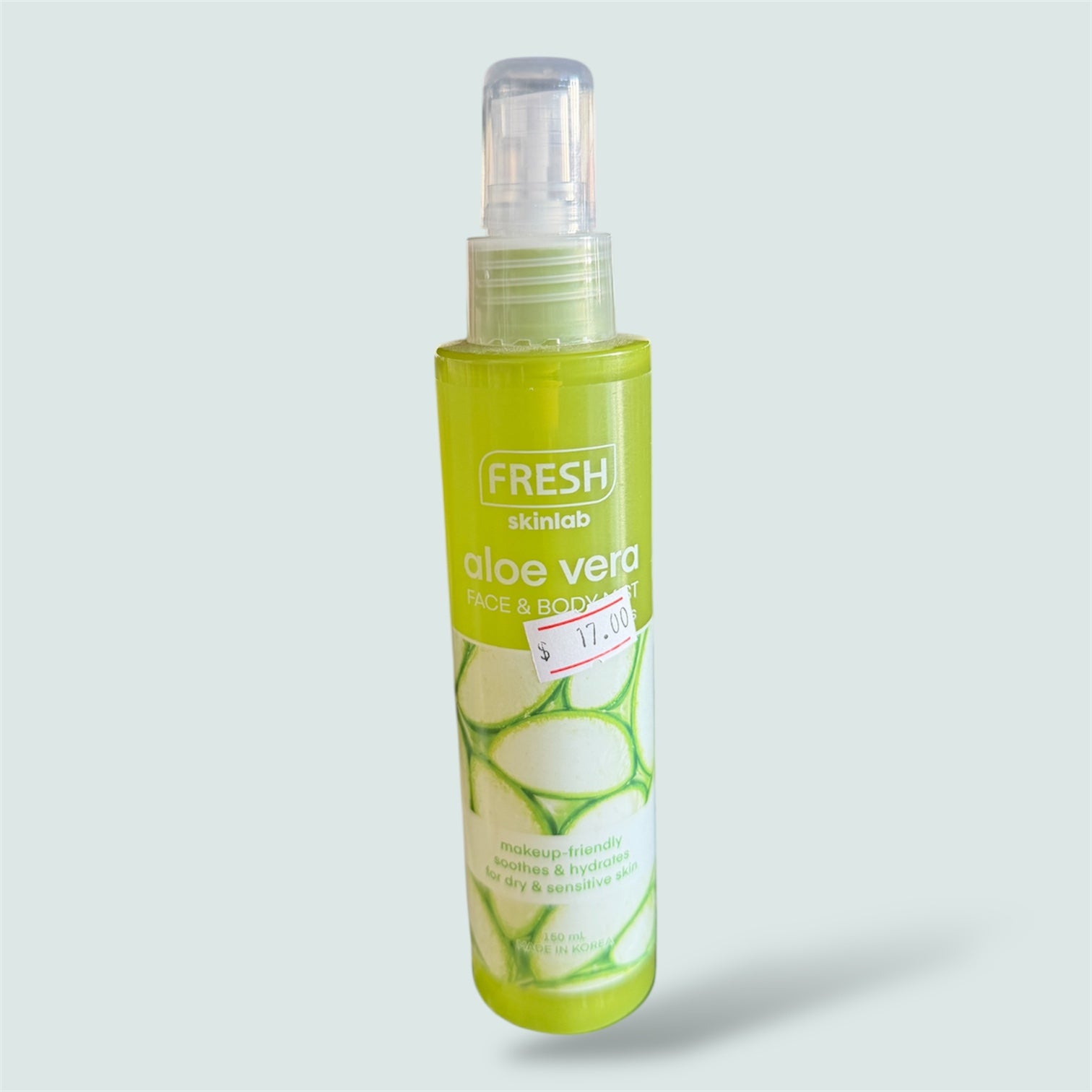 FRESH Skinlab Aloe Vera Face & Body Mist 150ml – Perth Affordable ...