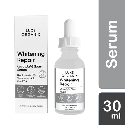 Luxe Organix Whitening Repair Ultra Light Glow Niacinamide Serum 30ml