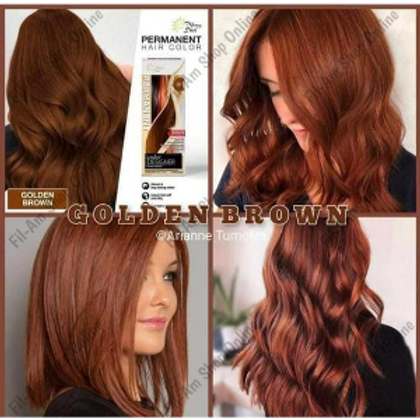 MERRY SUN PERMANENT HAIR COLOR GOLDEN BROWN