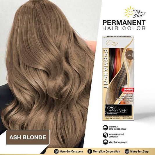 Merry sun Permanent Hair Color Ash Blonde