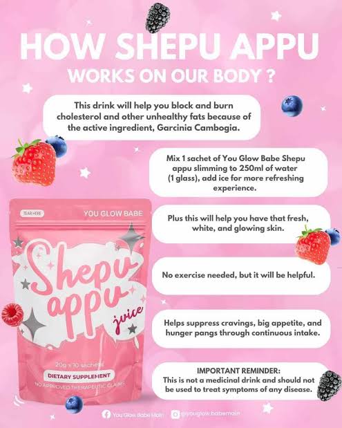 Shepu appu Juice by You Glow Babe - 150g