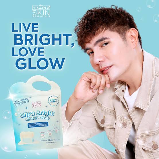 Hikari Skin Ultra Bright Miracle Soap 5 Bars X 75g