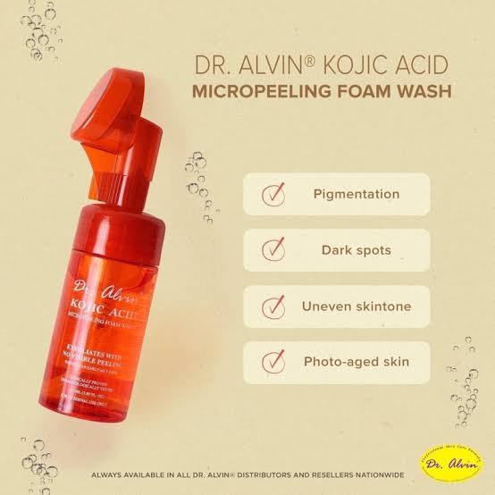 Dr. Alvin Kojic Acid Micropeeling Foam Wash 115 ml