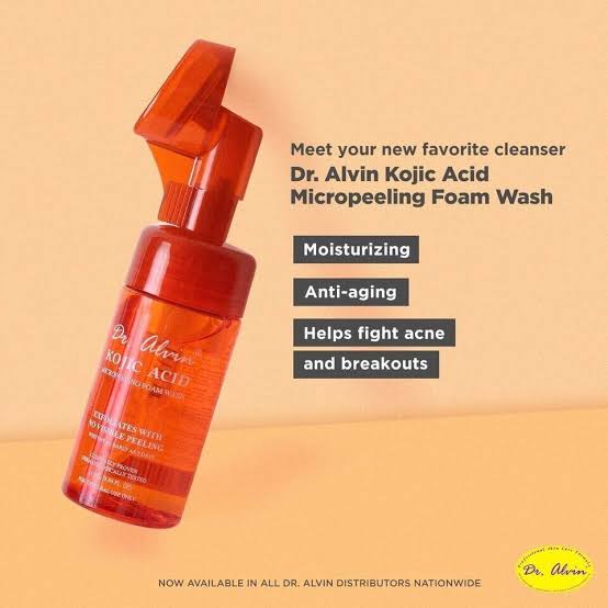 Dr. Alvin Kojic Acid Micropeeling Foam Wash 115 ml