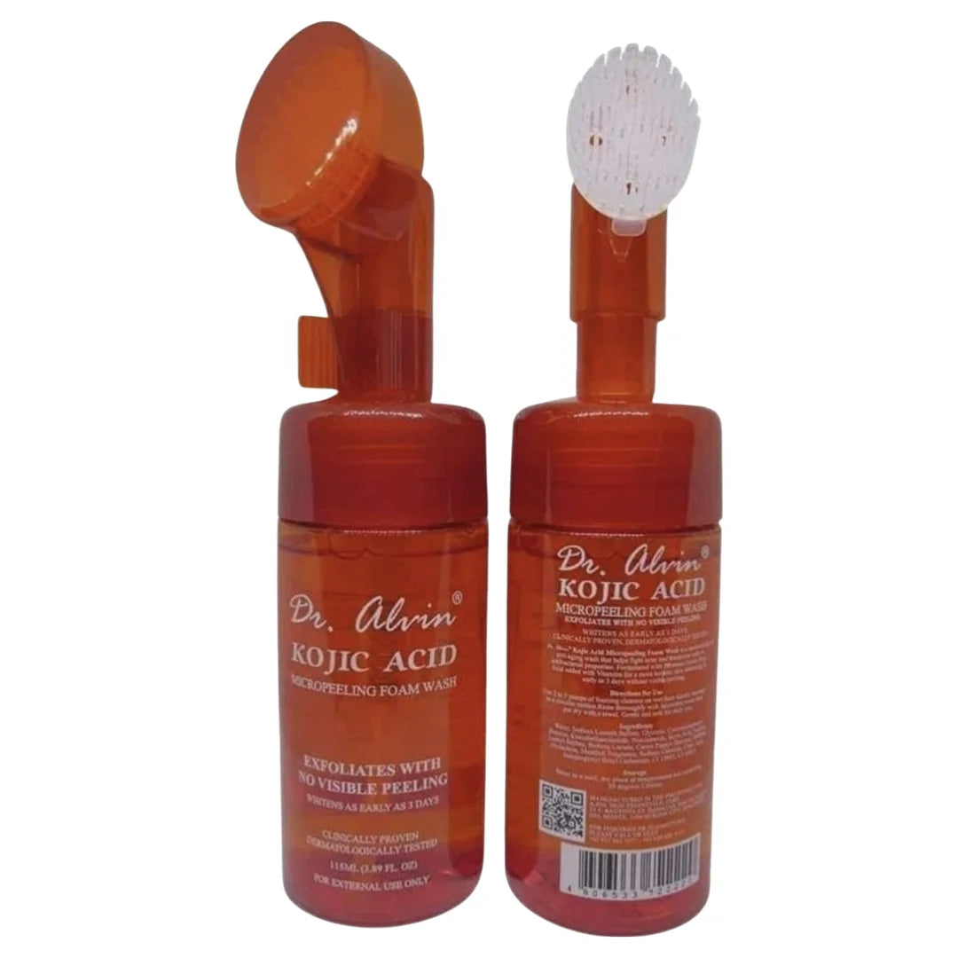 Dr. Alvin Kojic Acid Micropeeling Foam Wash 115 ml