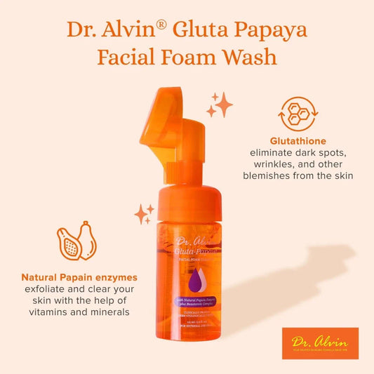 Dr. Alvin Gluta Papaya Facial Foam Wash 115 ml