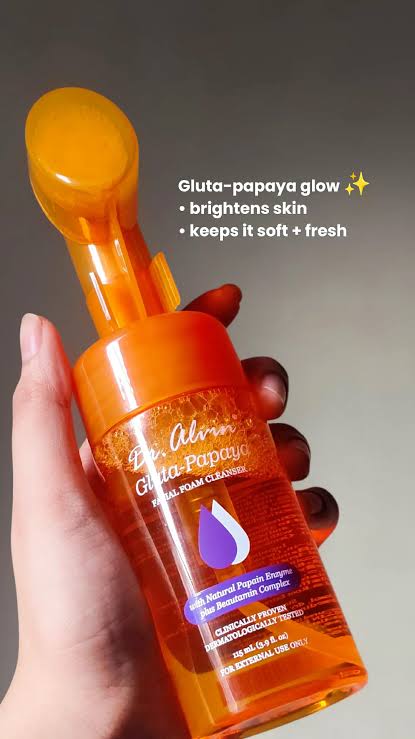 Dr. Alvin Gluta Papaya Facial Foam Wash 115 ml