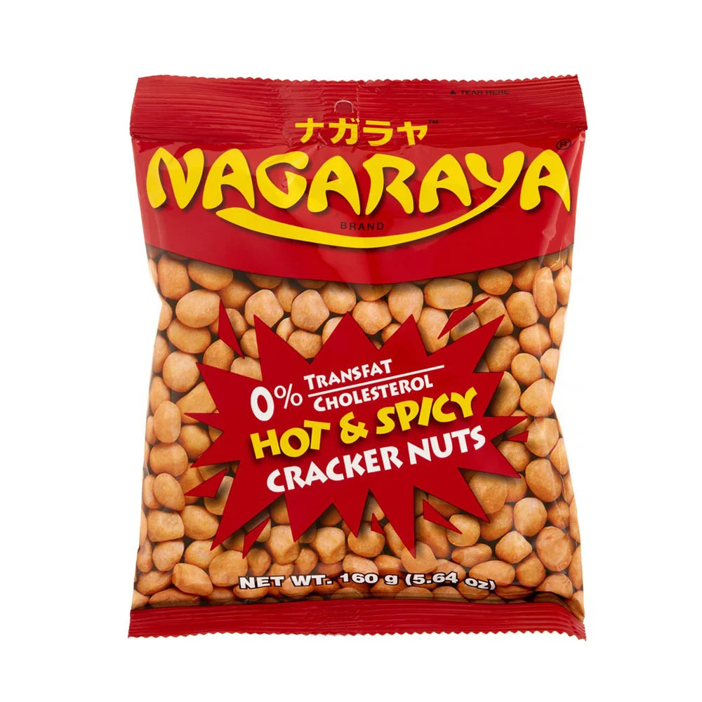 NAGARAYA CRACKERS NUTS HOT & SPICY 160G