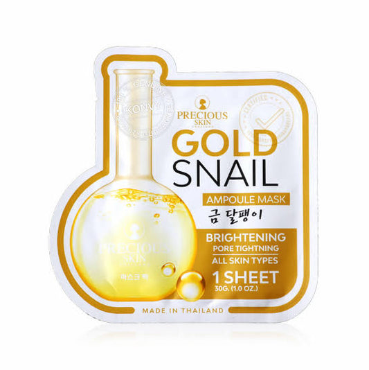 Precious Skin Thailand Gold Snail Ampoule Mask 30g