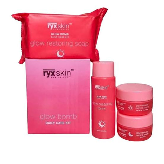 Ryx Skin Sincerity Glow Bomb Daily Care Kit