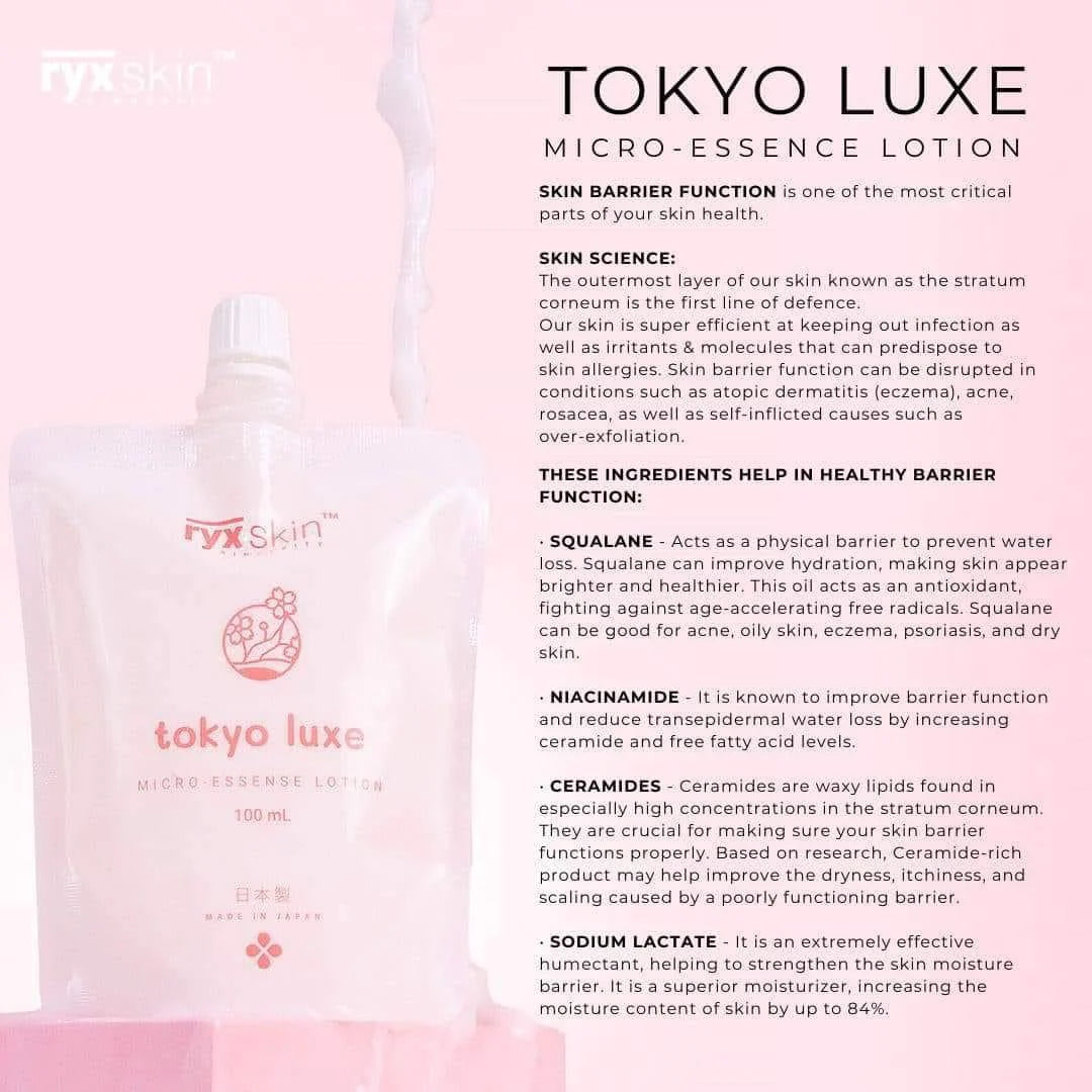 RYX SKIN SINCERITY Tokyo Luxe Micro-Essence Lotion 100ml