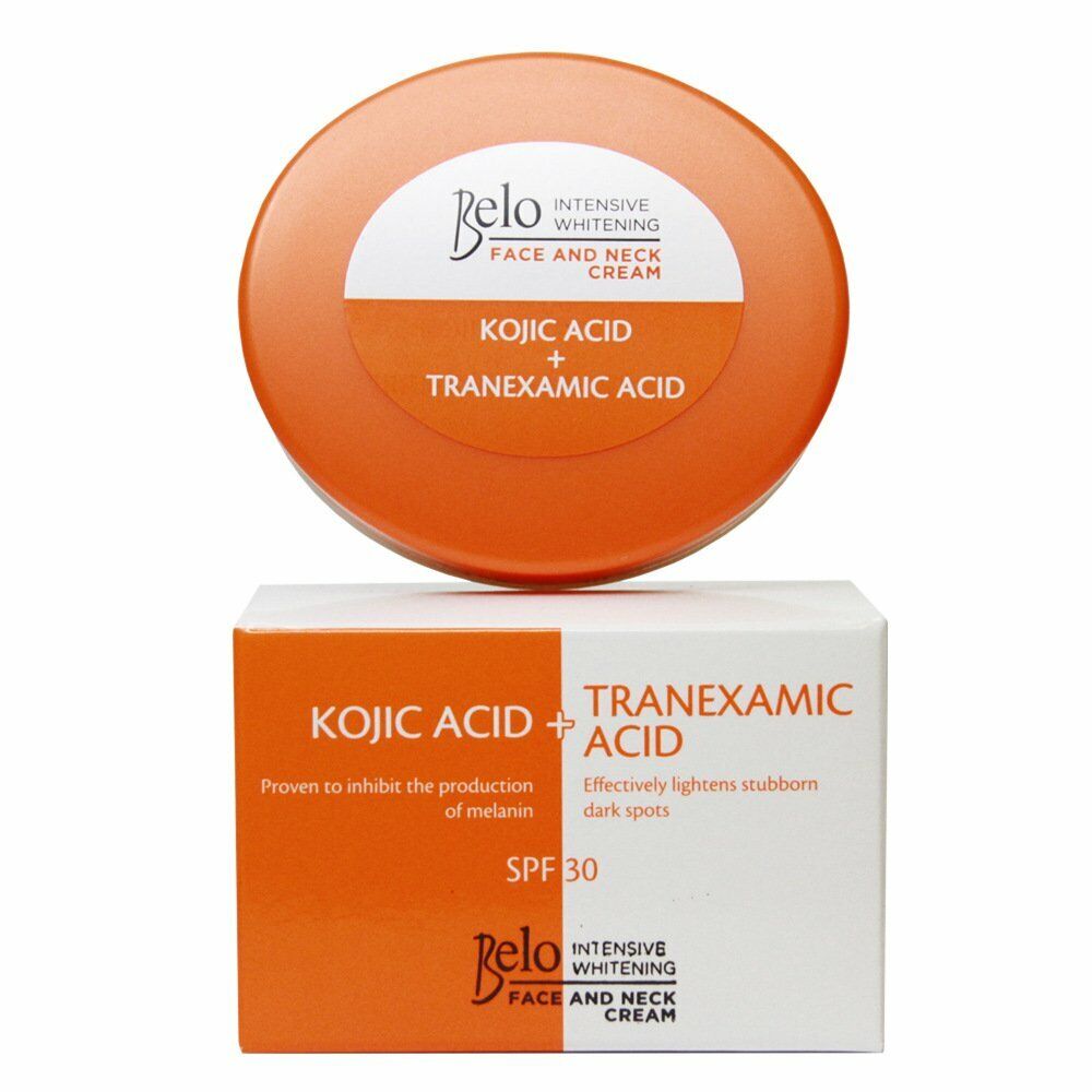 BELO Intensive Kojic & Tranexamic Acid Whitening Face/neck Cream Spf30 - 50g