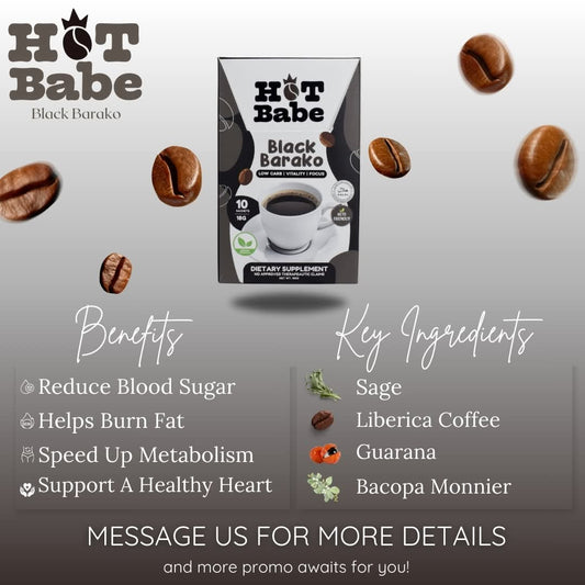 Kiray’s Hot Babe Black BARAKO - 10 sachets