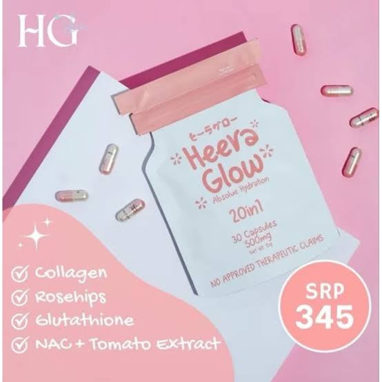 HEERA Glow Absolute Hydration 20 in 1 - 30 Capsules