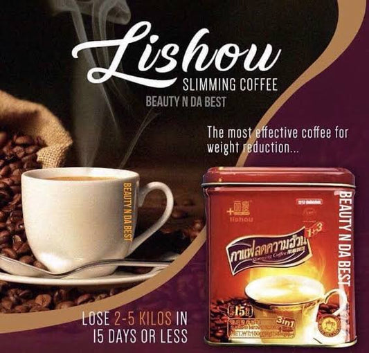 Lishou Slimming Coffee - 15 Sachets STRONG VARIANT