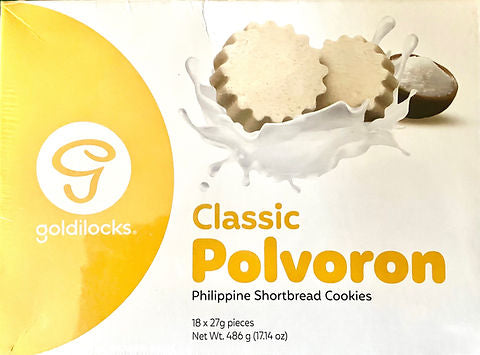 Goldilocks Classic Polvoron box 18x27g