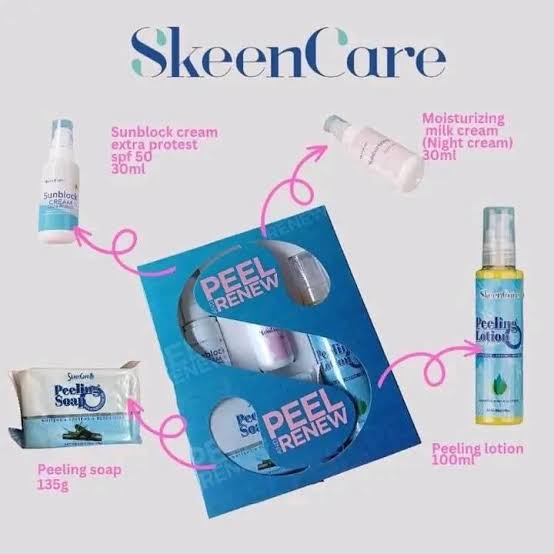 SkeenCare Peel and Renew 4 in 1 Set