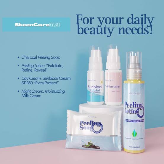 SkeenCare Peel and Renew 4 in 1 Set