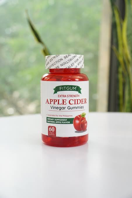 FITGUM APPLE CIDER VINEGAR - 60 Gummies