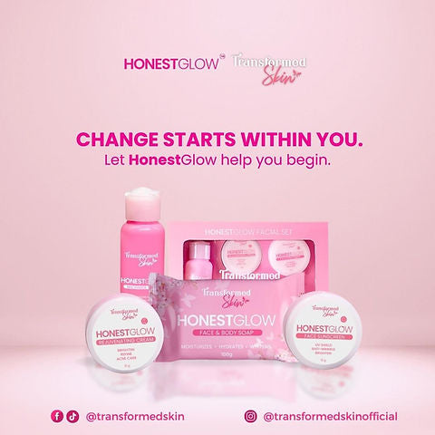 Honest Glow Transformed Skin Facial Set