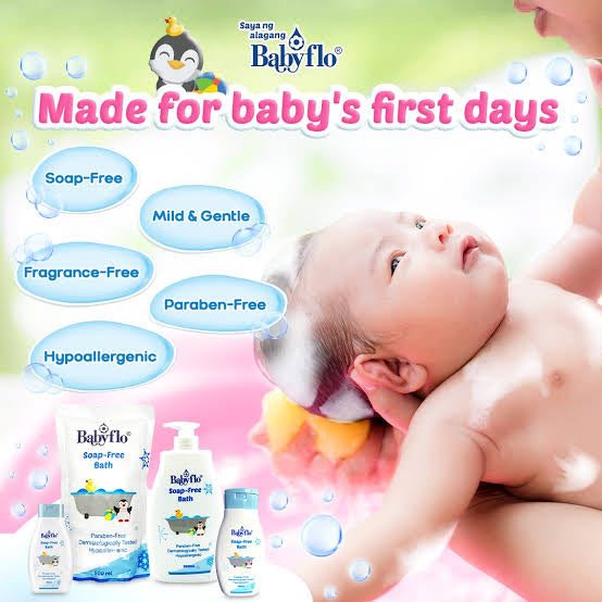 Babyflo Soap Free Body Wash 200ML