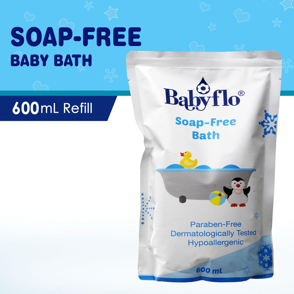 Babyflo Soap Free Body Wash 600ML REFILL