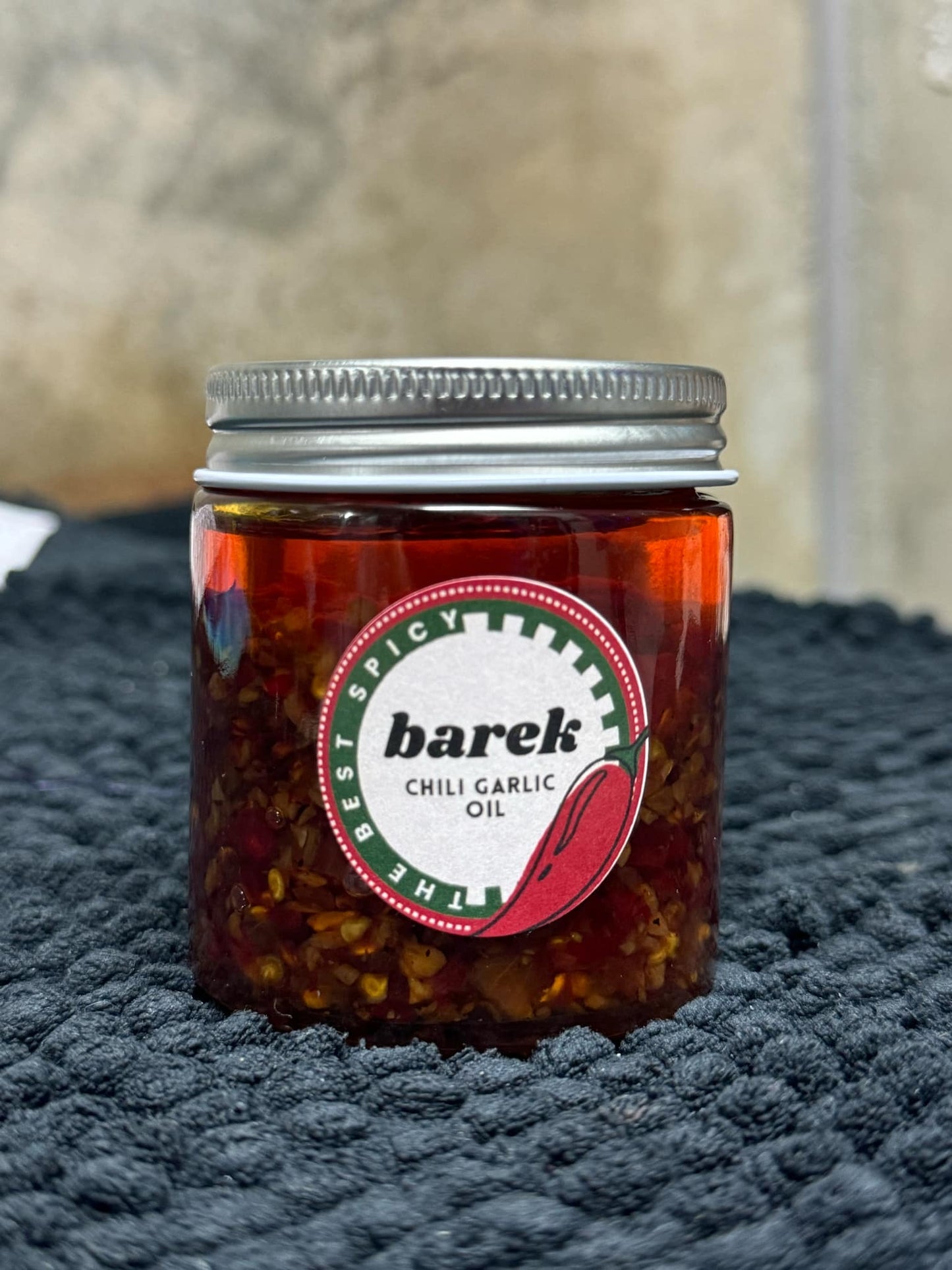 BAREK Authentic Chili Garlic Oil 120ml