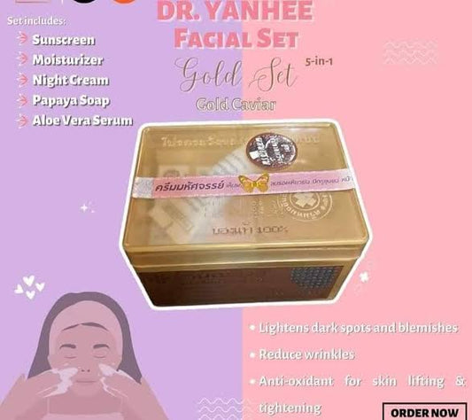 Dr Yanhee White Set GOLD CAVIAR