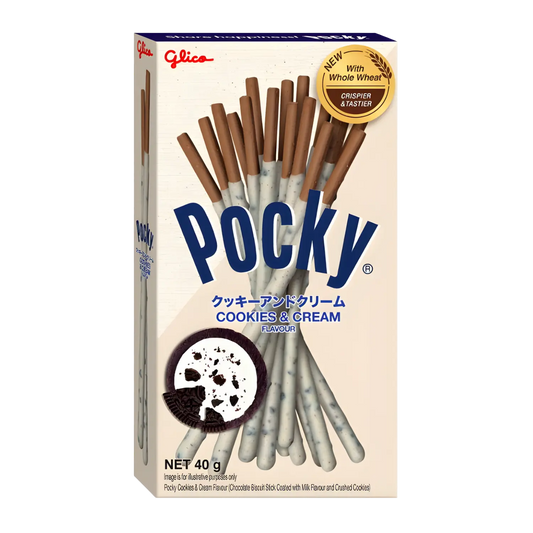 Glico POCKY COOKIES AND CREAM 40g