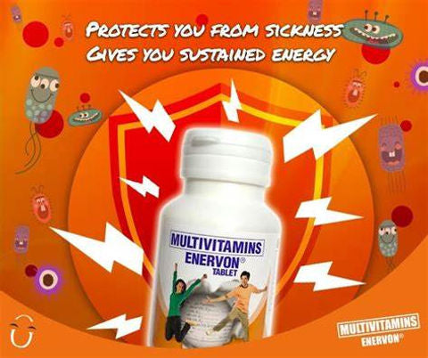 Enervon Multivitamins - 30 Tablets