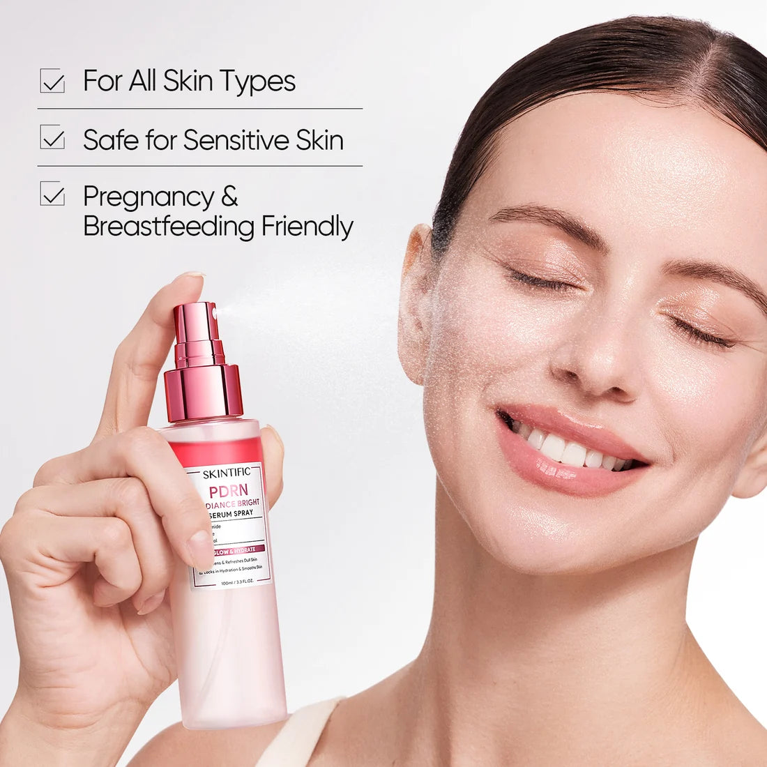 SKINTIFIC PDRN Radiance Bright Serum Spray 100ML