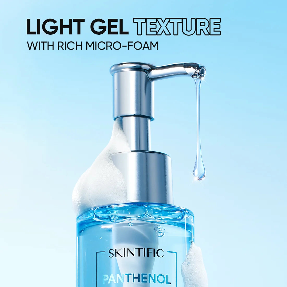 Skintific Panthenol Gentle Gel Cleanser 120ML