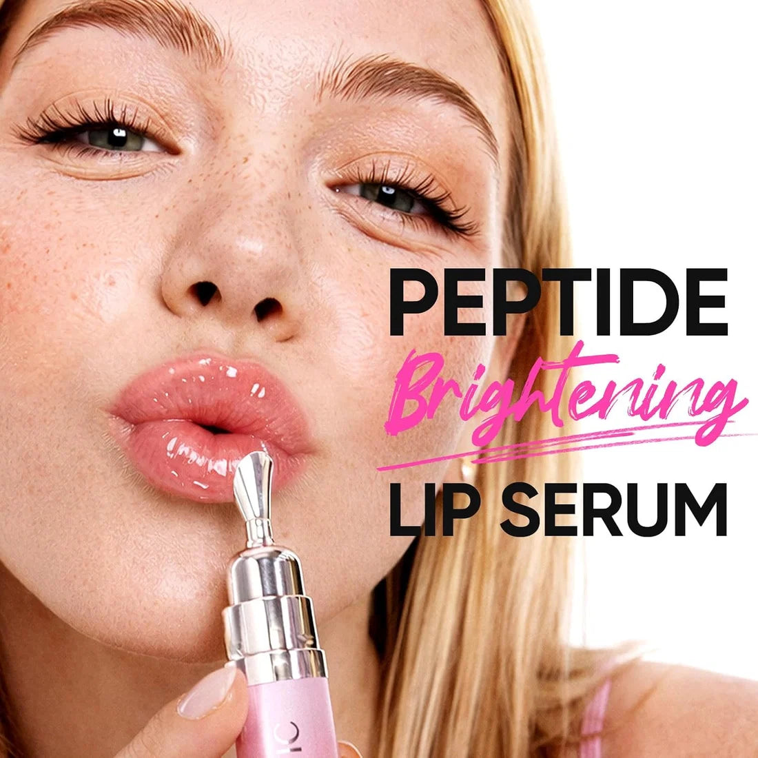SKINTIFIC Peptide Brightening Lip Serum - FINE WINE SHADE