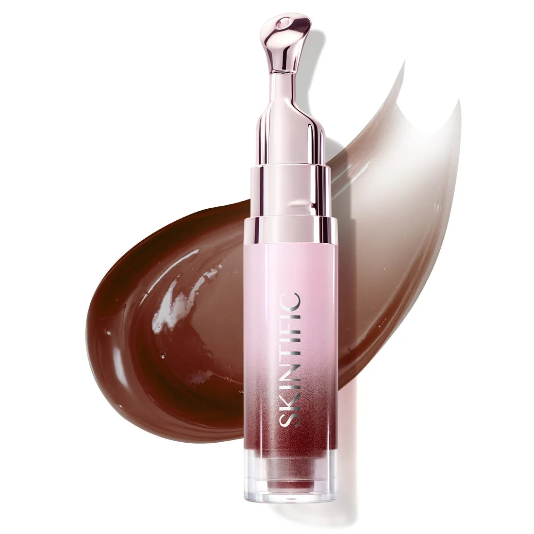SKINTIFIC Peptide Brightening Lip Serum -  SOFT MOCHA SHADE