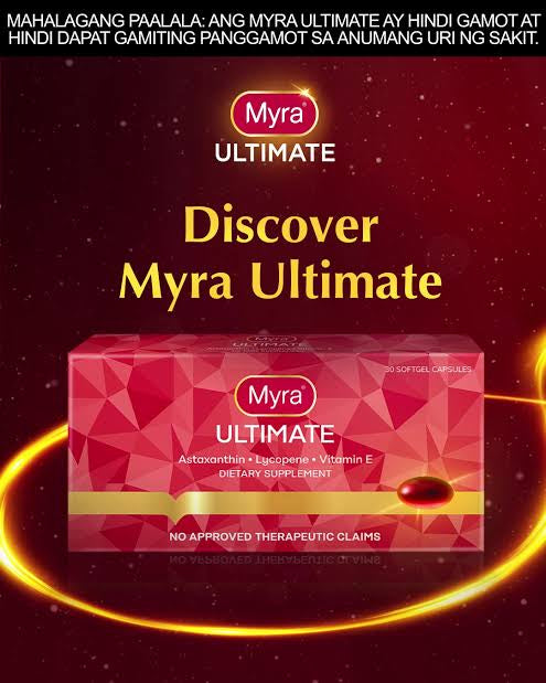 MYRA ULTIMATE Myra With Astaxanthin Box of 30s