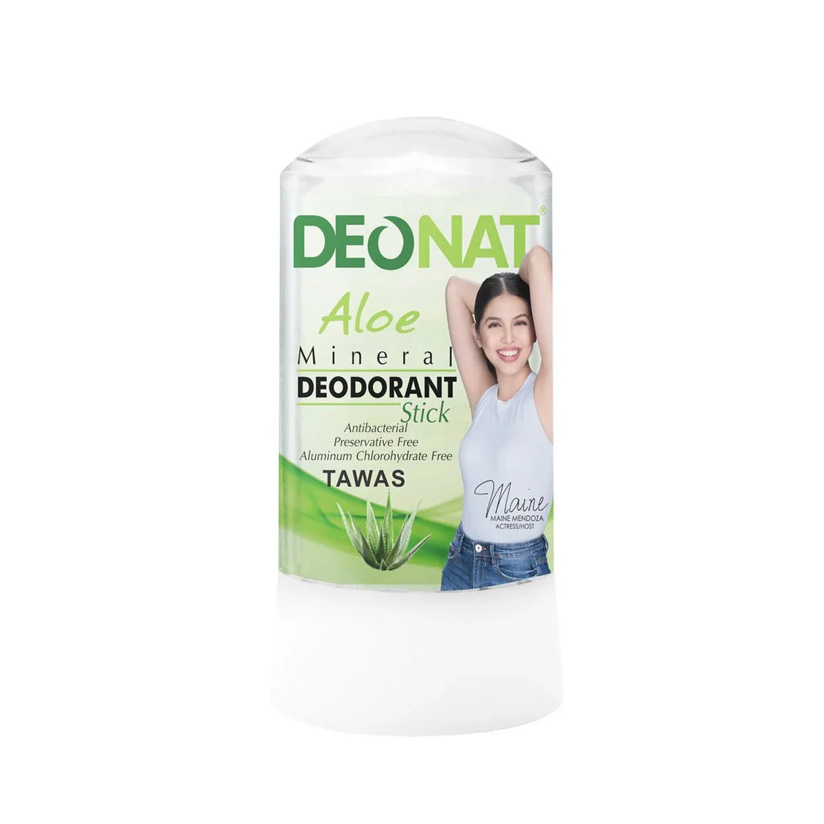 DEONAT Aloe Mineral Deodorant Stick Tawas 80g